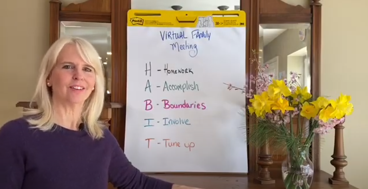 Healthy Habits for Virtual Family Meetings